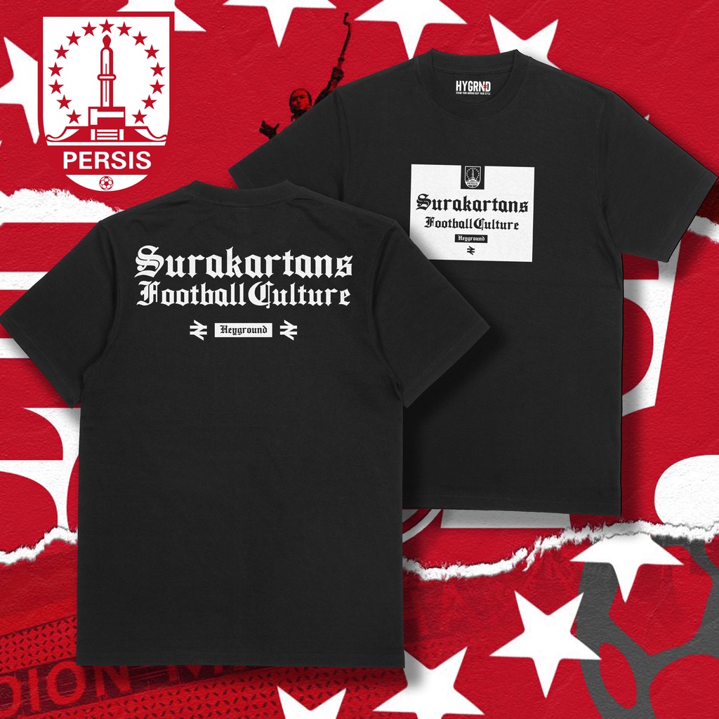 Original Heyground Kaos PERSIS SOLO "Surakartans Football Culture" - Kaos Persis Solo/Kaos Surakarta