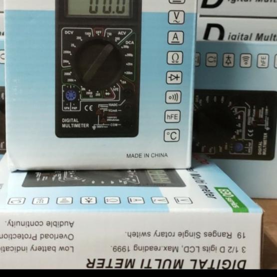 Multi tester digital DT830B multimeter digital