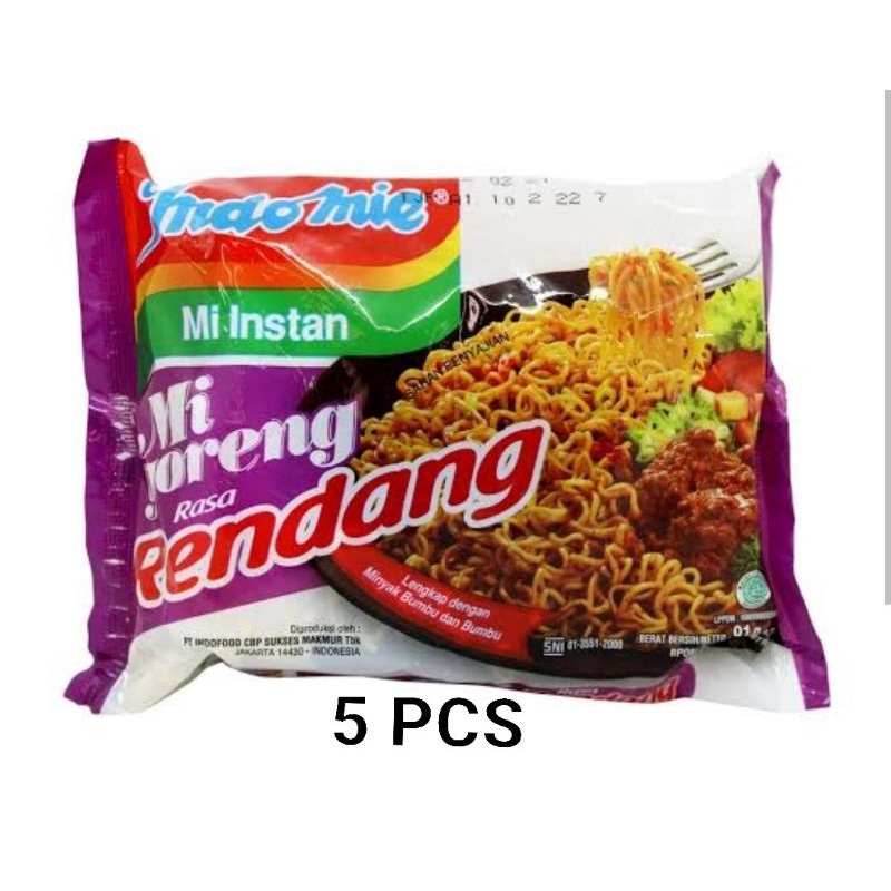 

PROMO Indomie goreng rendang 5 Pcs Rp. 16.500