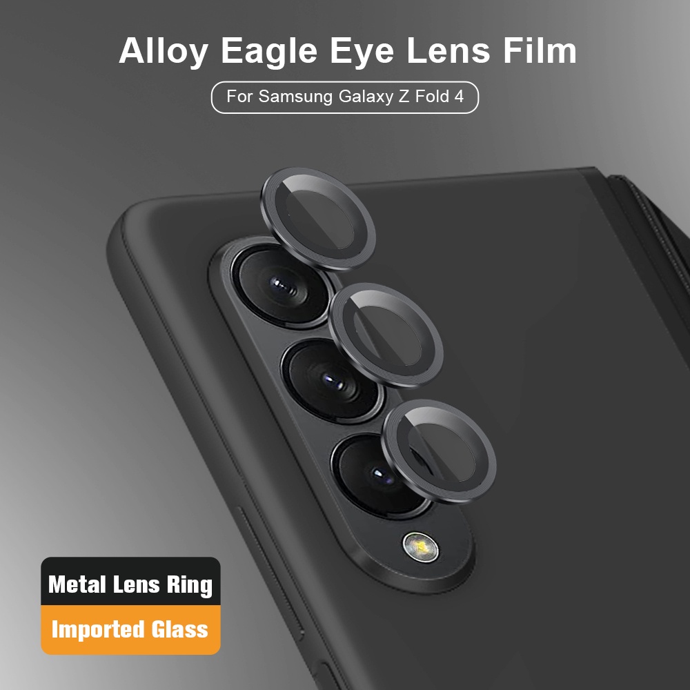 Pelindung Tempered Glass Ring Lensa Kamera Samsung Galaxy Z Fold 3 Z Fold 4 Z Flip 3 Z Flip 4