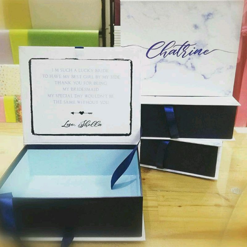 

Bridemaids box, box pita