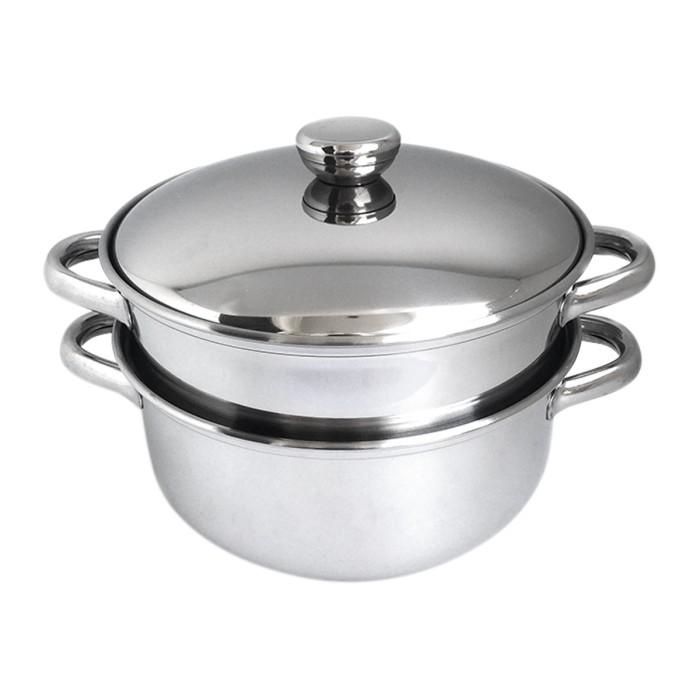 Panci Panci Kukus/ Pot & Steamer Bima Prima With Cover 30Cm