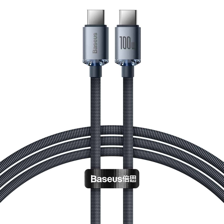 Baseus Crystal Shine Series Fast Charging Data Cable C to C 100W CAJY06