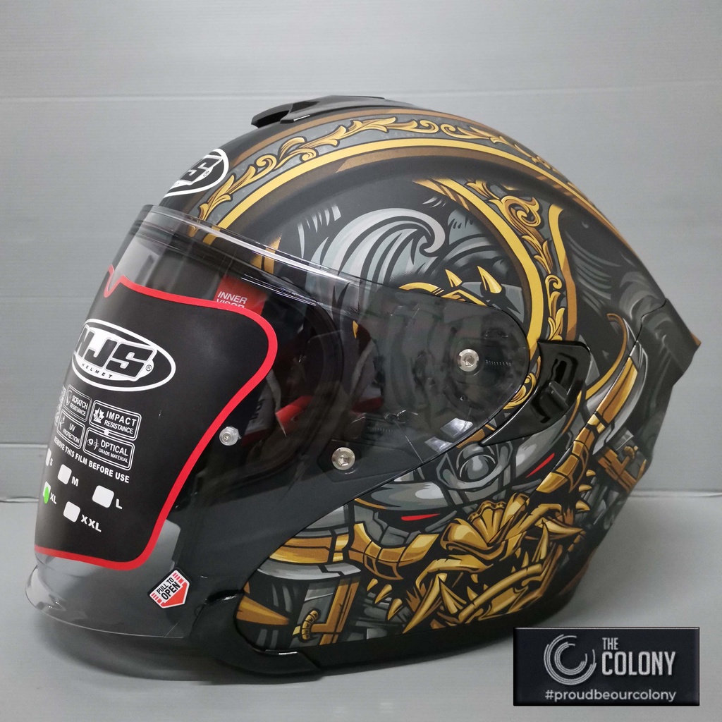 NJS KAIROZ KAIROS MOTIF SAMURAI-BLACK DOFF