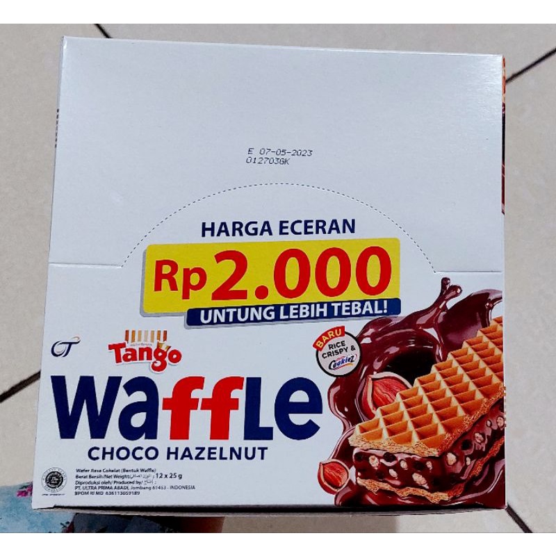 Tango Waffle Choco Hazelnut  25gr x 12pcs