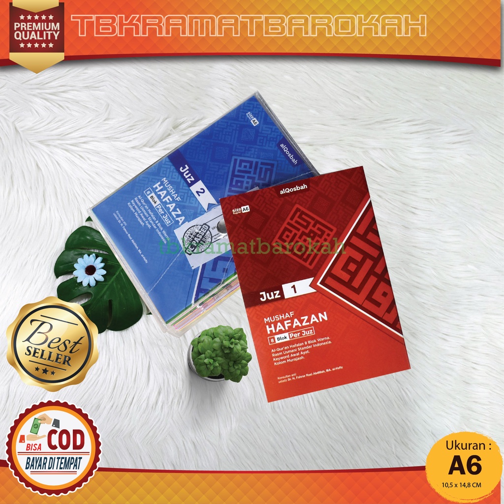 Al Quran Mini Saku Per Juz Hapazan Hafazan Per Jus 30 Jilid Terpisah Hafazan Buku Perjuz Jus Kecil A