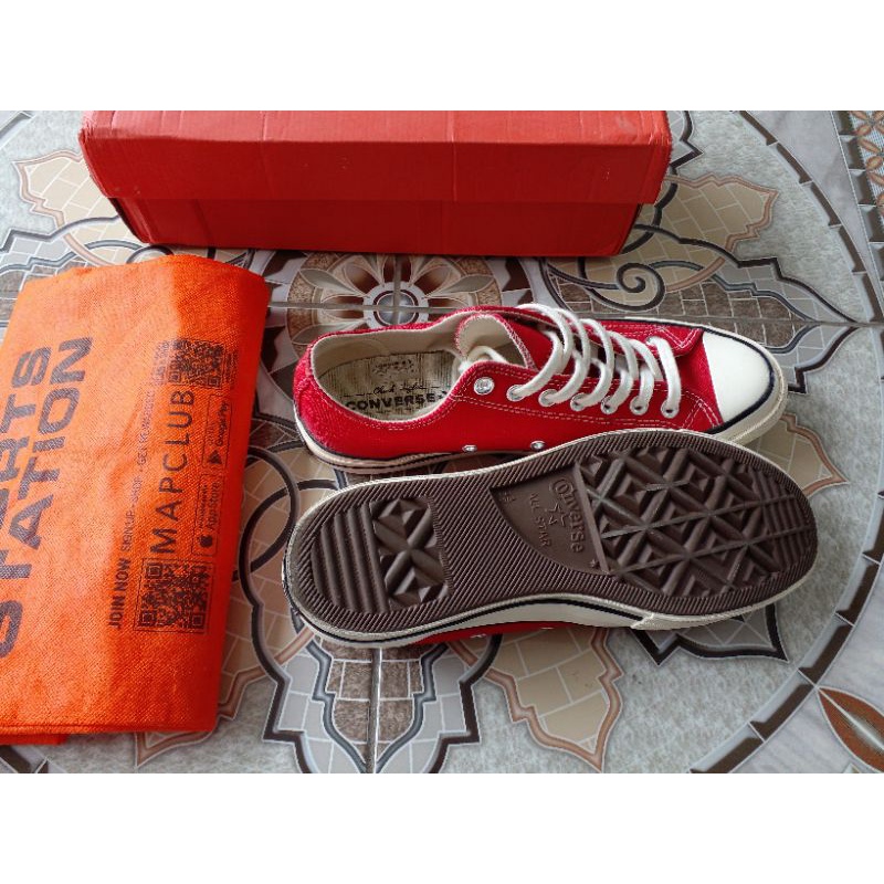 Converse 70s Low Enamel RED