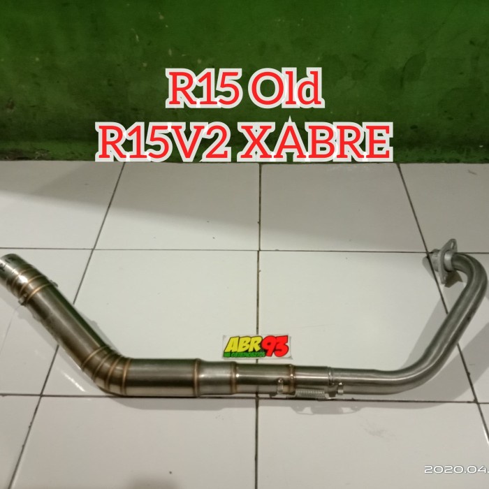 Leher Header Knalpot Racing R15 R15V2 Xabre