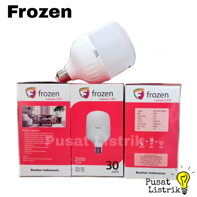 Lampu Capsule LED 30watt Putih Fanno Lampu Bohlam LED 30w Fanno Lampu Bohlam Murah