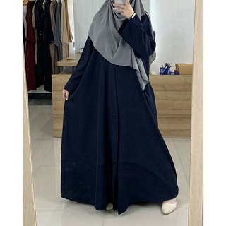 ABAYA TURKI POLOS / GAMIS BASIC ABAYA TURKI JUMBO