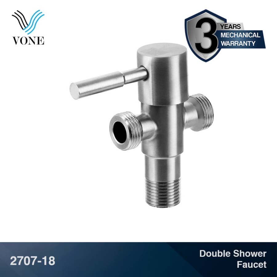 VONE 2707-18 Keran Stop Kran Air Toilet Kloset WC Jet Shower Cabang T