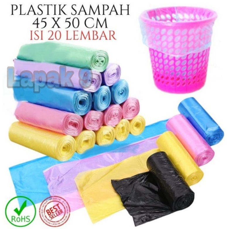 Kantong Plastik Sampah 45x50CM / Kantong Sampah / Plastik Sampah