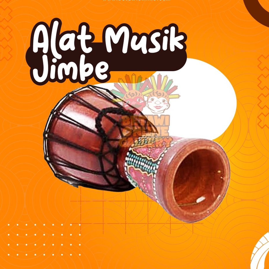 Alat Musik Tradisional Jimbe uk 40 cm