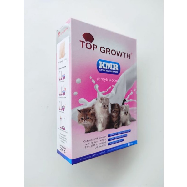 Susu Kucing TOP GROWTH 250gr - Kitten Milk Replacer