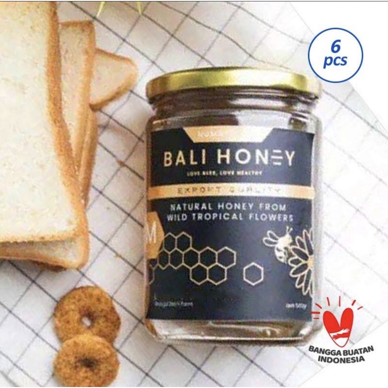 

Number One Bali Honey 600gr 6pcs Free 1 btl @600gr