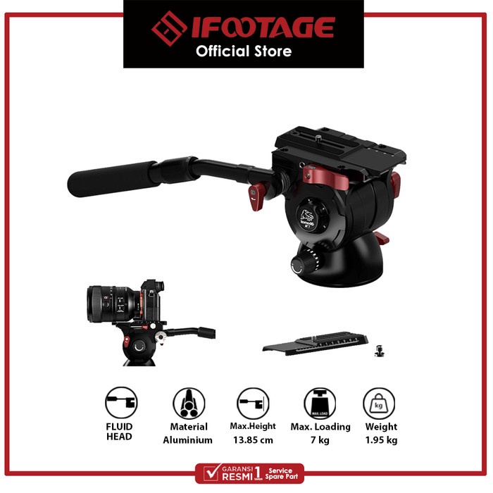 Ifootage Komodo K7 Fluid Head