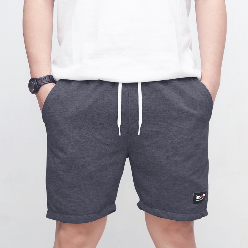 INSIGHTFULLY | Boxer Santai Polos Celana Pendek Kassual Boardshort Broadshort Olahraga Walkshort Naik Gunung Sweatpants Tidur