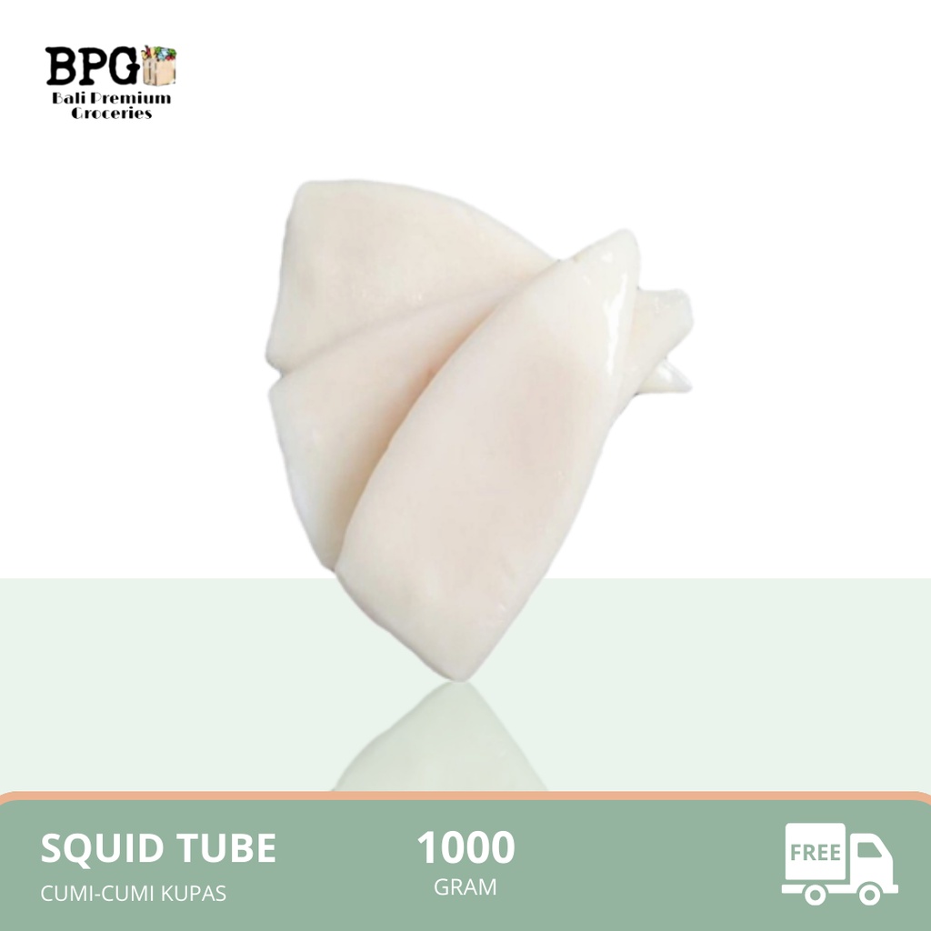 

Squid Tube 1 Kg / Cumi Kupas
