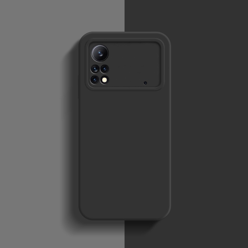 SILIKON CAIR ASLI RESMI CASE XIAOMI POCO X5 X4 M4 PRO 4G 5G COVER TAHAN GUNCANGAN SOFTCASE CASING