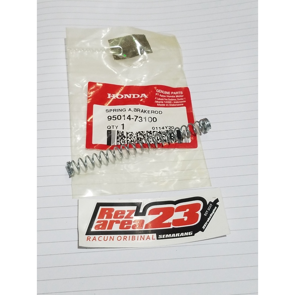 Per kawat tiang rem belakang honda grand supra x 100 125 karbu fi helm in supra fit lama baru revo 1