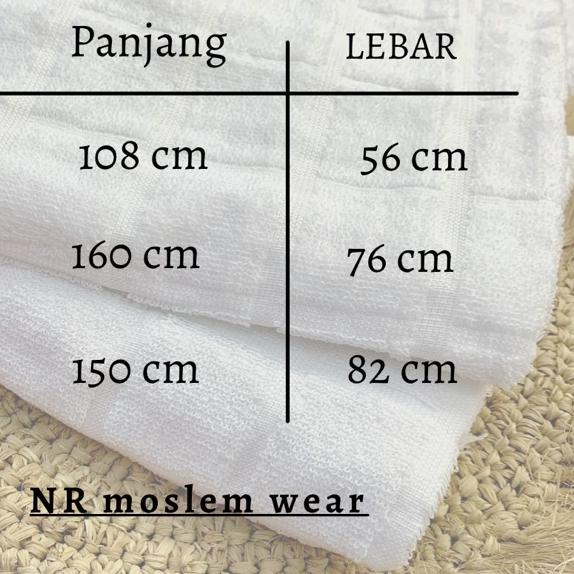 KAIN IHROM ANAK TK-SD-SMP , HANDUK IHROM