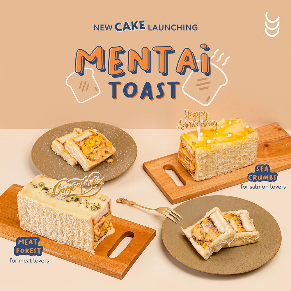 

Mentai Toast Cake | birthday cake | mentai cake