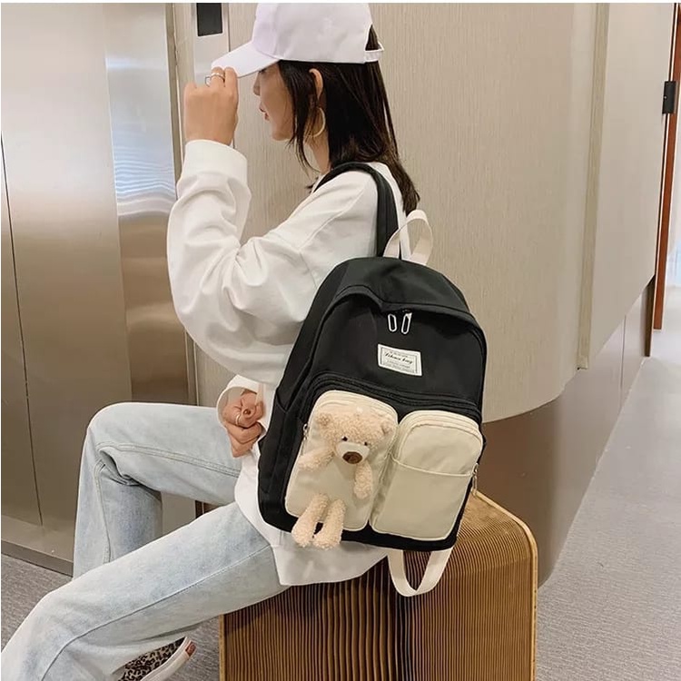 [COD] Tas Ransel Anak Perempuan Sekolah Korean Style Lucu Terbaru 2022 Ransel Punggung Anak Remaja SD SMP Elegan Lucu Termurah