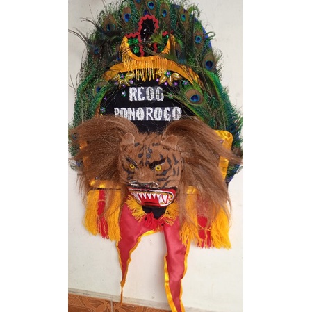 TOPENG REOG PONOROGO / REOG MINI / REOG ANAK / PAJANGAN / HIASAN RUMAH / REOG 40 CM