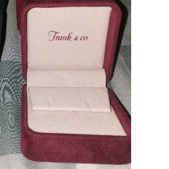 preloved box Frank n co with box outer