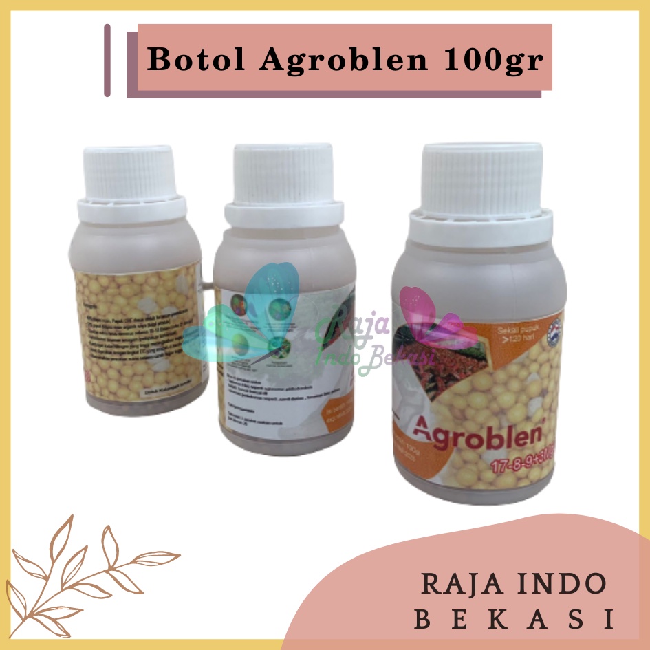 Pupuk Agroblen 17-8-9+3MgO 100 Gr - Dekastar Agroblend 1789 17 8 9 Pupuk osmocote dekastar 10 26 10 100g pupuk sr 10 26 10 pupuk kelapa sawit sawit cengkeh karet kakao lada pala kelapa kopi slow release original aglonema organik rilis dus