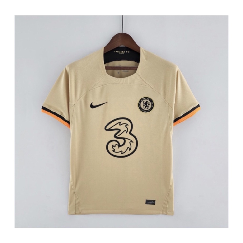 jersey futsal pria kaos sepak bola club baju chels3a 3RD atasan grade ori wanita dewasa t-shirt seragam print custom jersy outfit klub olahraga kostum jarsey soccer pakaian oblong sport suit apparel polos