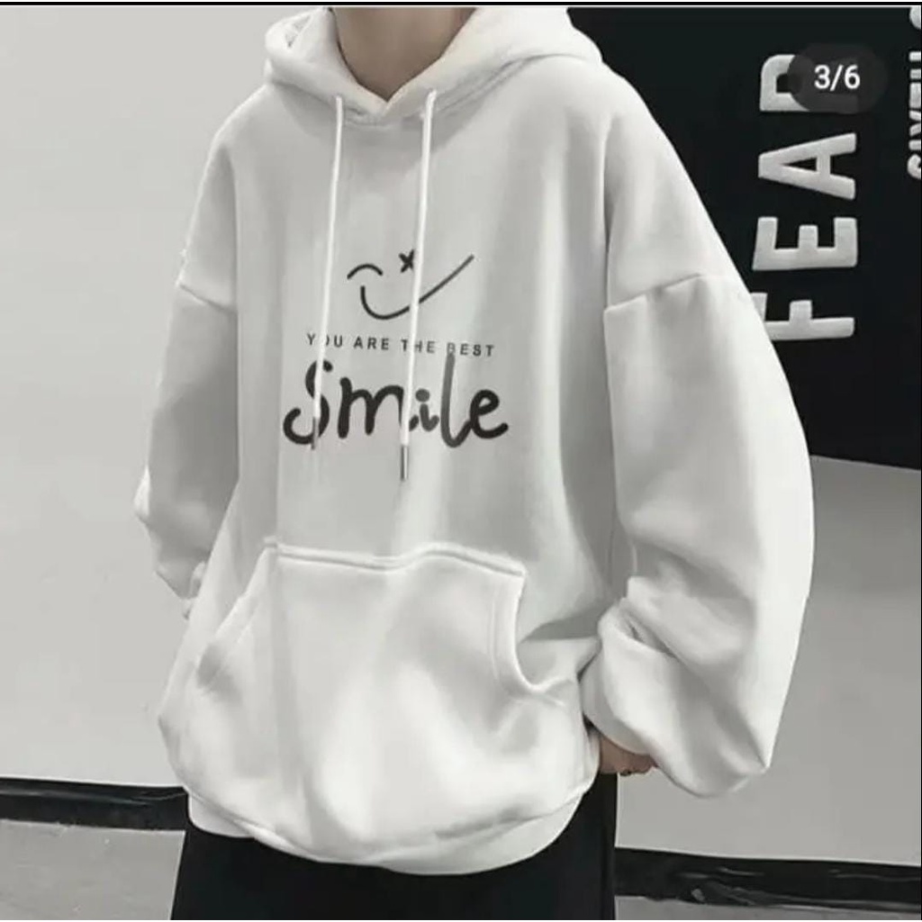 HOODIE THE BEST SMILE - JUMPER LUCU PREMIUM