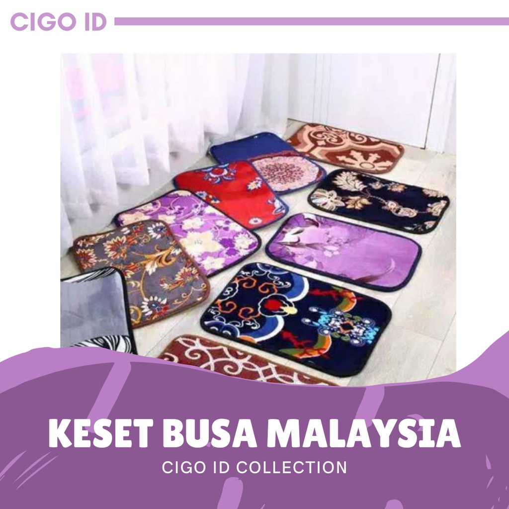 KESET LANTAI KAMAR MANDI / KESET RUMAH / KESET DAPUR MENYERAP AIR FLOOR MAT ANTI SLIP HIGH QUALITY 40 x 60 CM