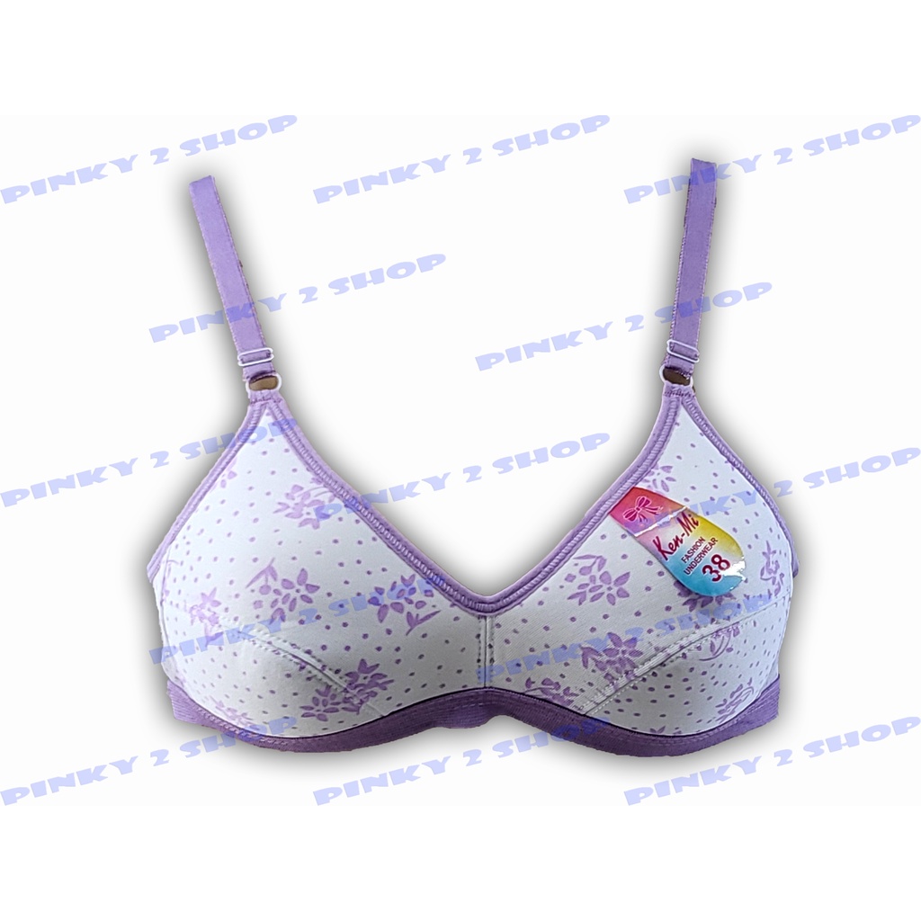 BRA BH SPORTBRA TANPA BUSA REMAJA MOTIF SIZE 34-38