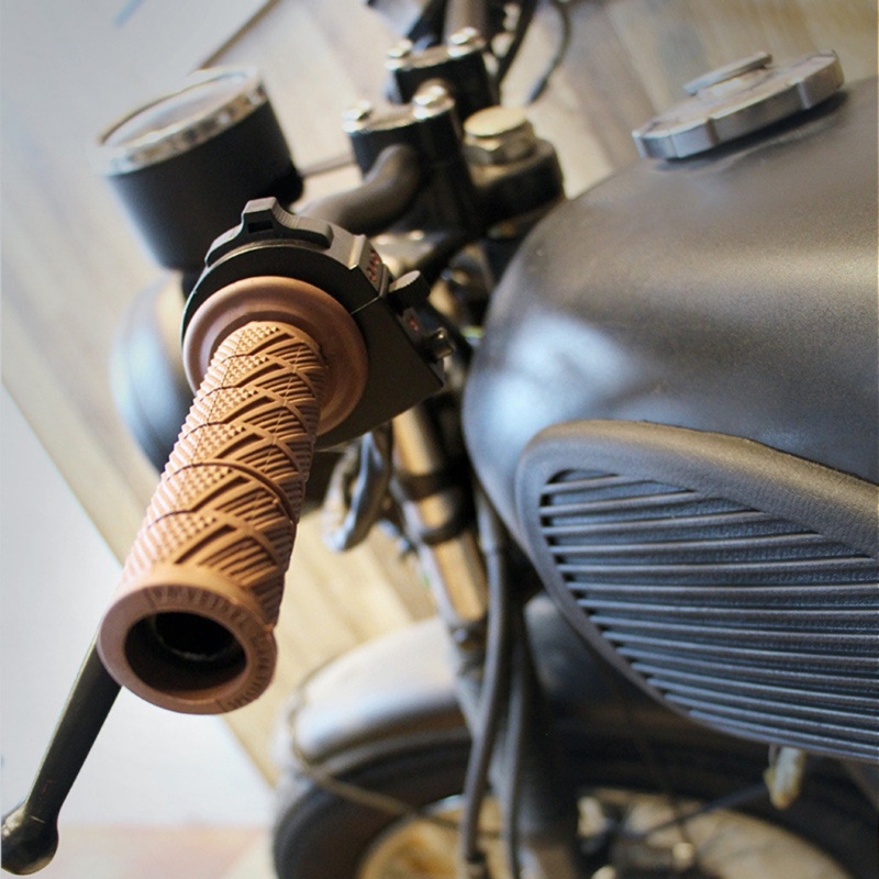 Zzz 1 Pasang Grip Stang Sepeda Universal Bahan Karet Anti Slip