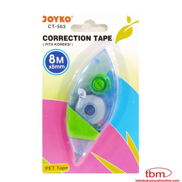 

CORRECTION TAPE JOYKO CT-563 / TIP-EX KERTAS
