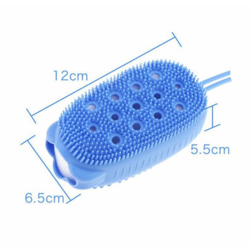 Sikat Spon Mandi Bubble Silikon / Silikon Bubble Bath Brush
