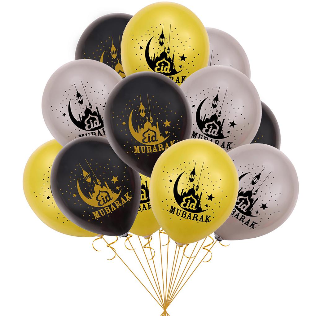 10 Pcs Balon 12 Inci Dekorasi Pesta Balon Lateks Festival Ornamen Properti Fotografi