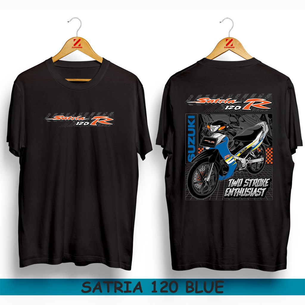KAOS MOTOR SUZUKI SATRIA 120 2 TAK HIU SUNMORI