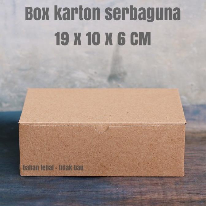 

KOTAK PACKING 19 X 10 X 6 - BOX KARTON - KOTAK KARTON