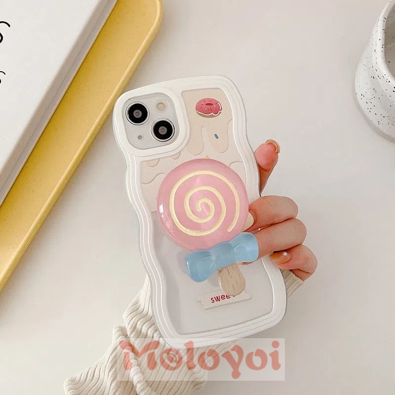 Soft Case TPU Motif Kartun 3D Untuk iPhone 11 14 12 13 Pro MAX 14 7 8 6 6s Plus X XR XS MAX SE 2020