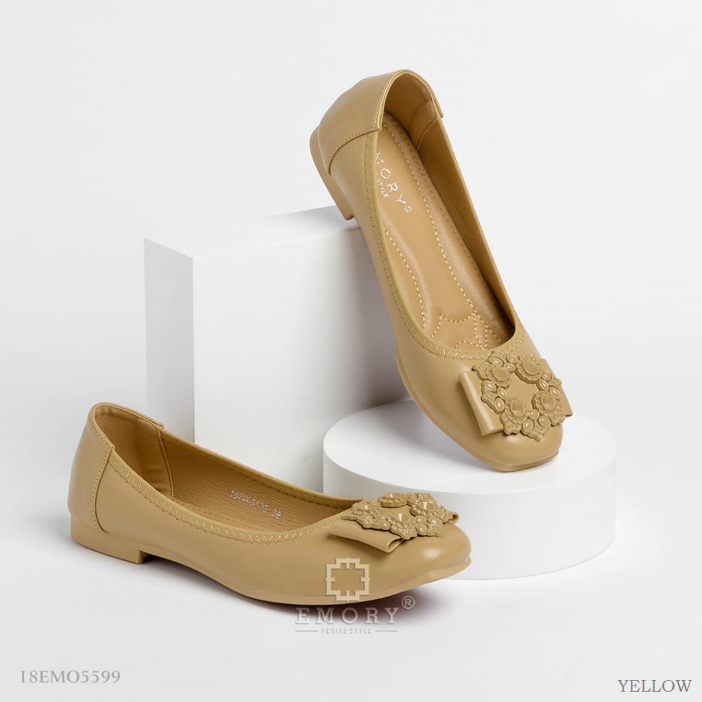 6.6 SALE &gt; EMORY Zatirra Sepatu Wanita Flat Shoes #18EMO5599
