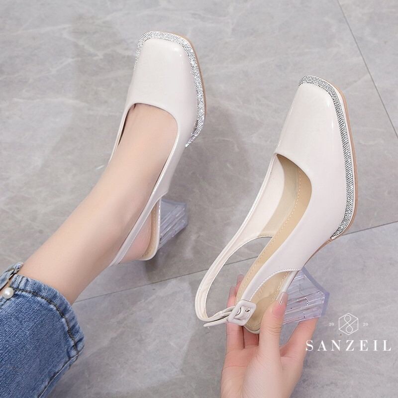 SG712 syafniegalery  Sanzeil Miror Original Brand heels import