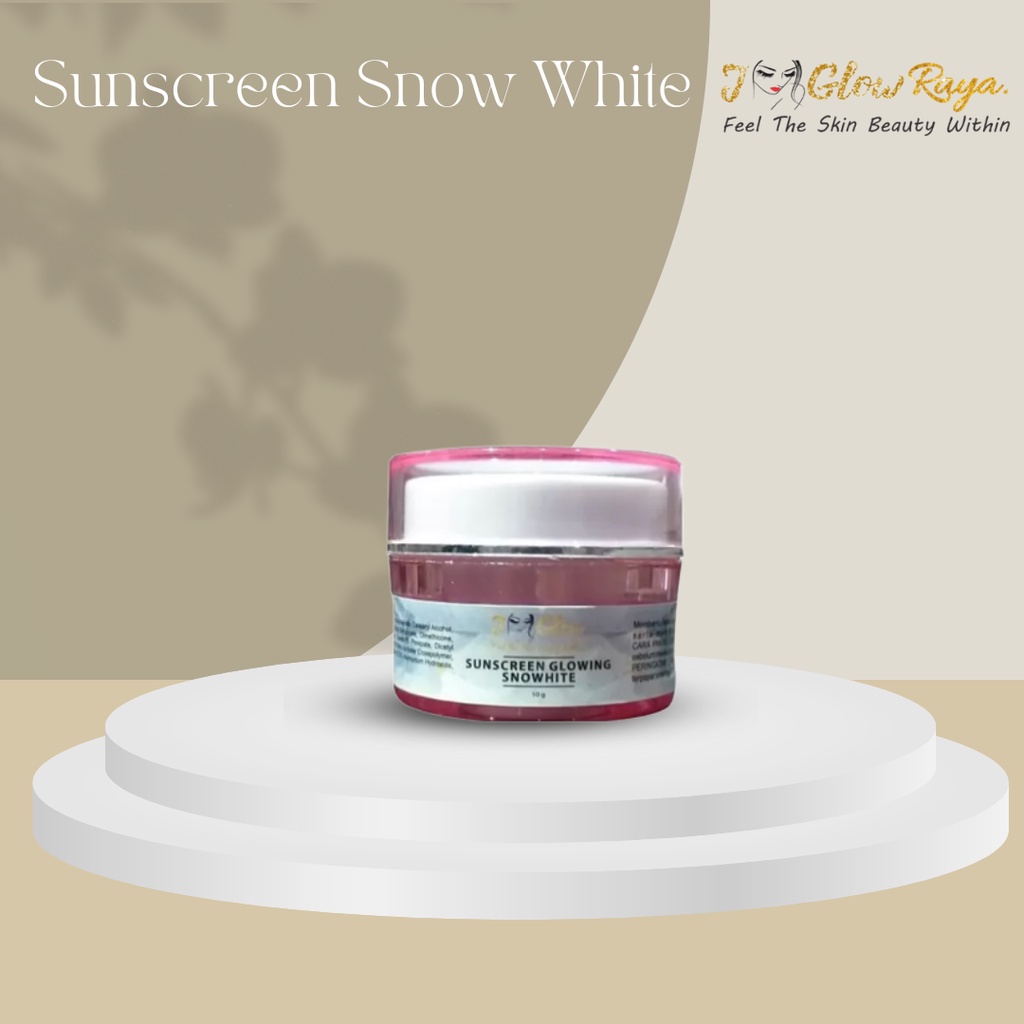 Sunscreen Glowing Snow White Jglow