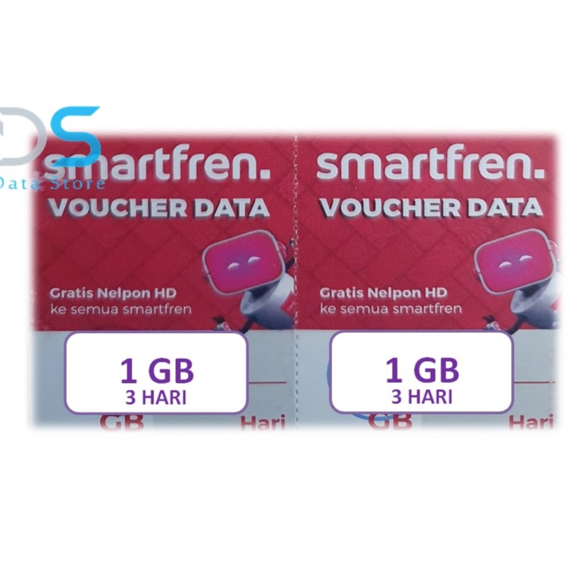 Voucher SmartFren 1 GB 3 Hari