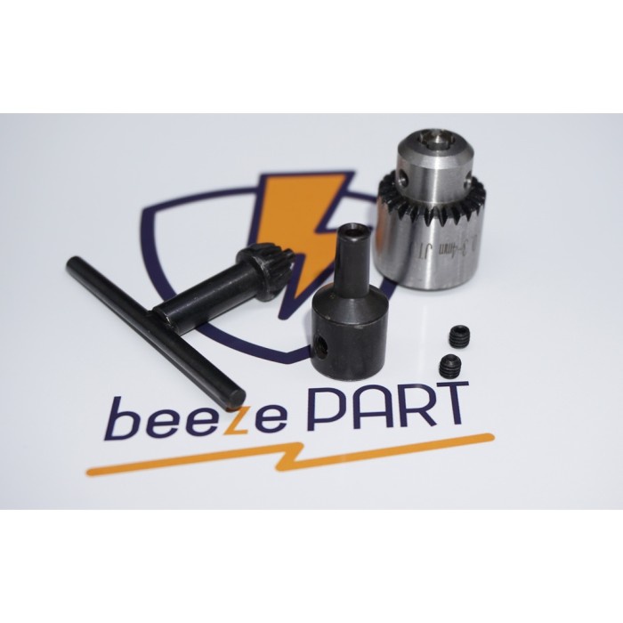 paket Kepala Chuck Mini Bor JT0 JTO Shaft 6mm