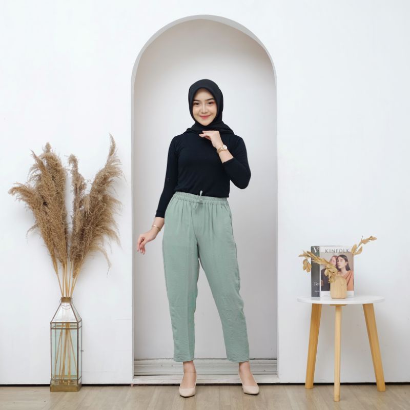 PANTS CRINKLE AIRFLOW PREMIUM / BAGGY PANTS AIRFLOW / AIRFLOW PANTS