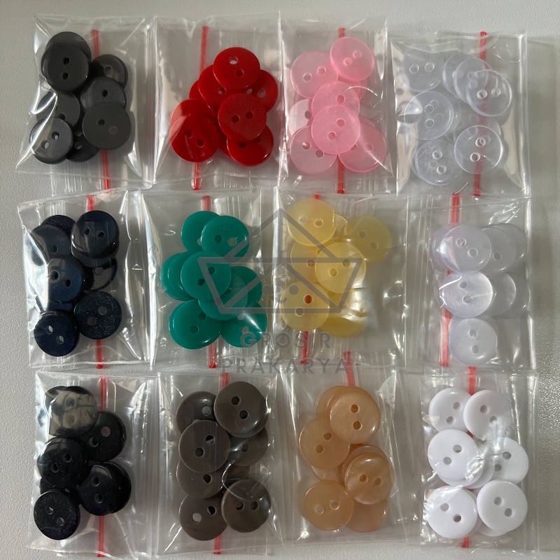 Kancing Baju Ukuran 1.15 mm 1 Pack Isi 10pcs Warna Warni Berbahan Plastik Kualitas Bagus Murah Jahitan Perlengkapan Menjahit Rumah Tangga Kemeja Perlengkapan Alat Menjahit Bros Kerajinan Tangan Grosir Prakarya Malang