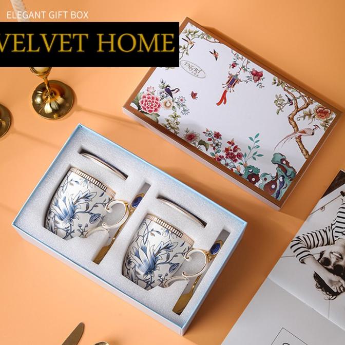 

SET Hampers Gelas Mug Couple Gift Kado Parcel wedding natal lebaran