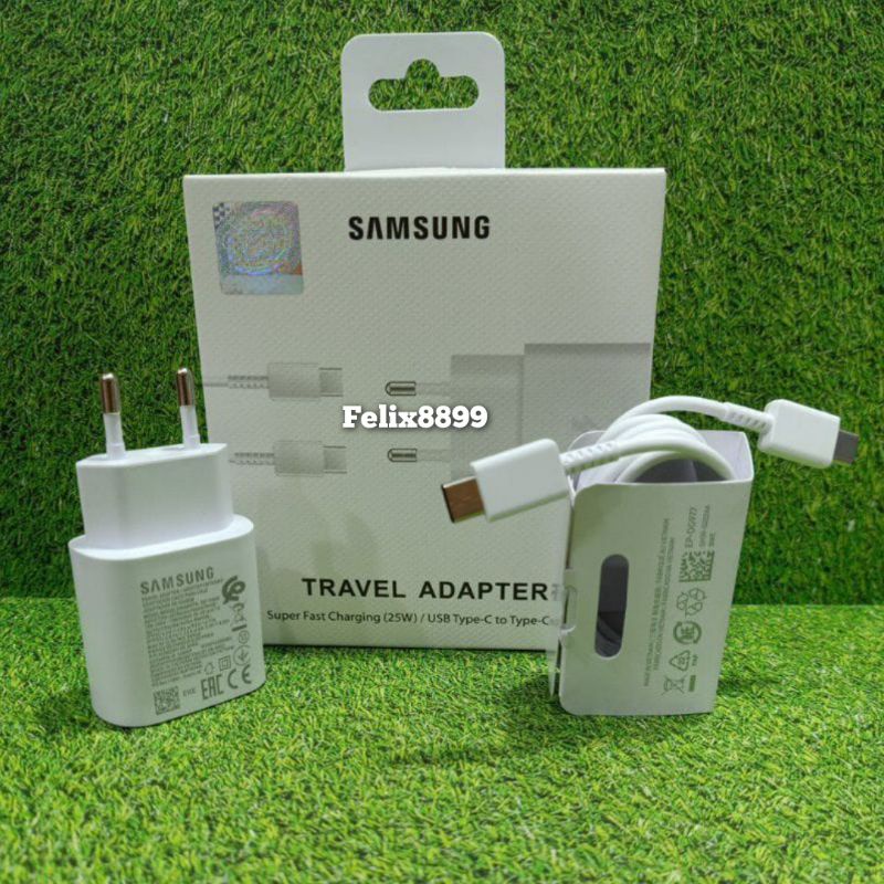 Charger Casan Samsung Galaxy Note 10 5G Note 10 Plus 5G Note 10 Lite Note Fe 25W Super Fast Charging USB C To C